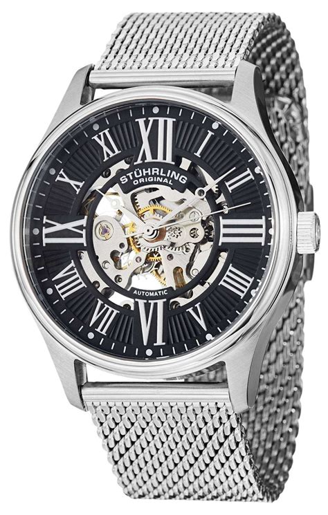 stuhrling skeleton watch reviews